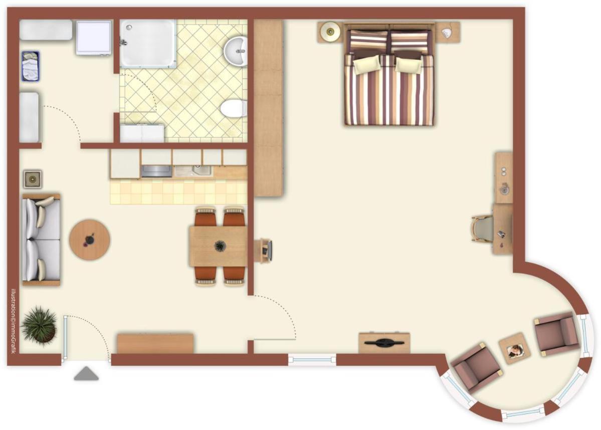 Samoa Apartment Rostock Ngoại thất bức ảnh